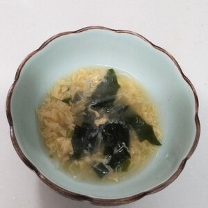 食べきり♡春雨とわかめの生姜スープ